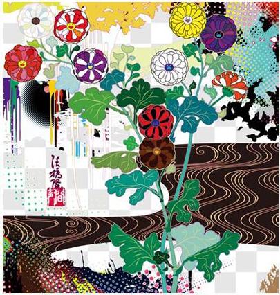 Kansei Platinum by Takashi Murakami